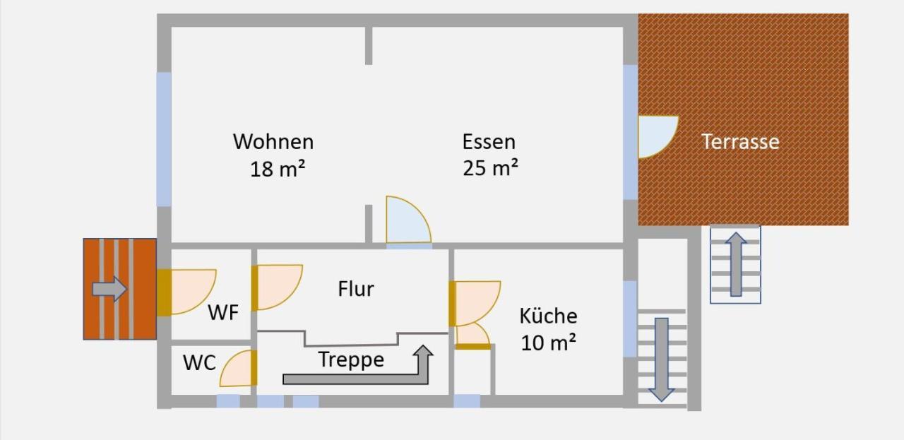 הוילה אוטרנדורף Ferienhaus Scholien מראה חיצוני תמונה